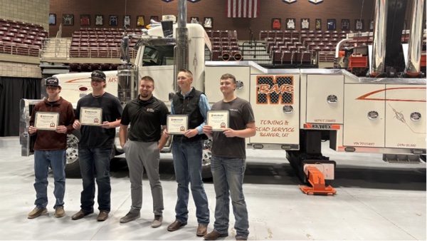 Diesel Technology scholarship students