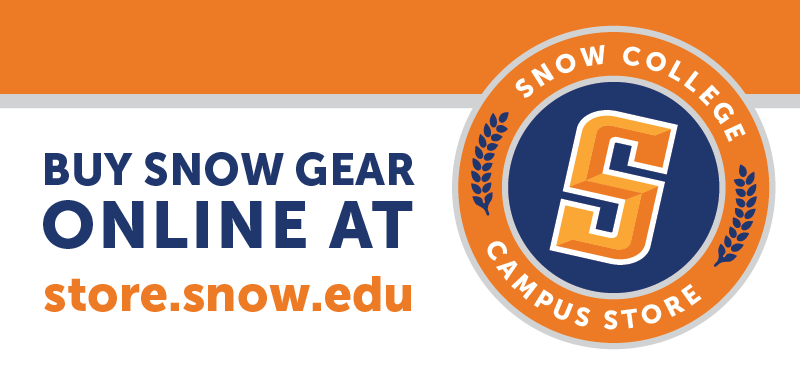 Buy your Snow gear online at store.snow.edu!